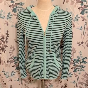 Charter club zip up hooded sweater Size medium